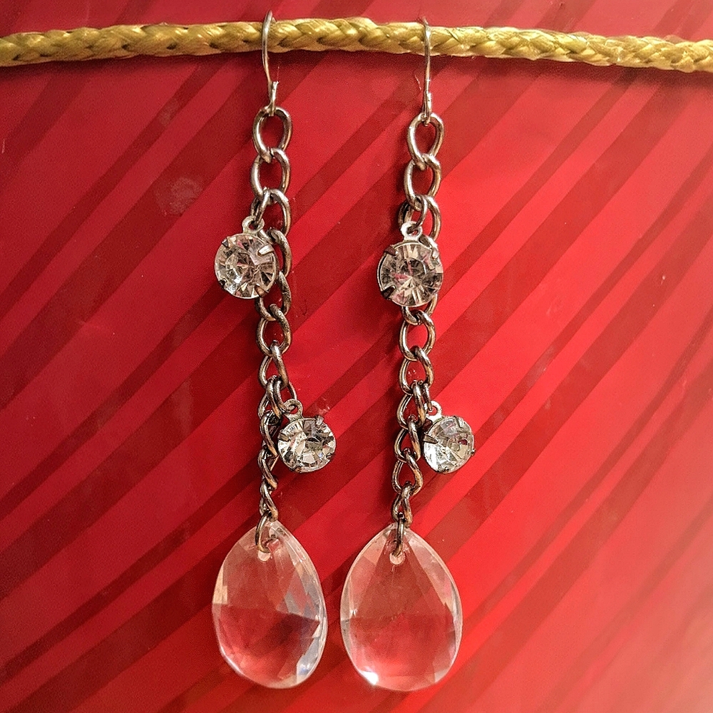 Handmade Upcycled Dangle Earrings